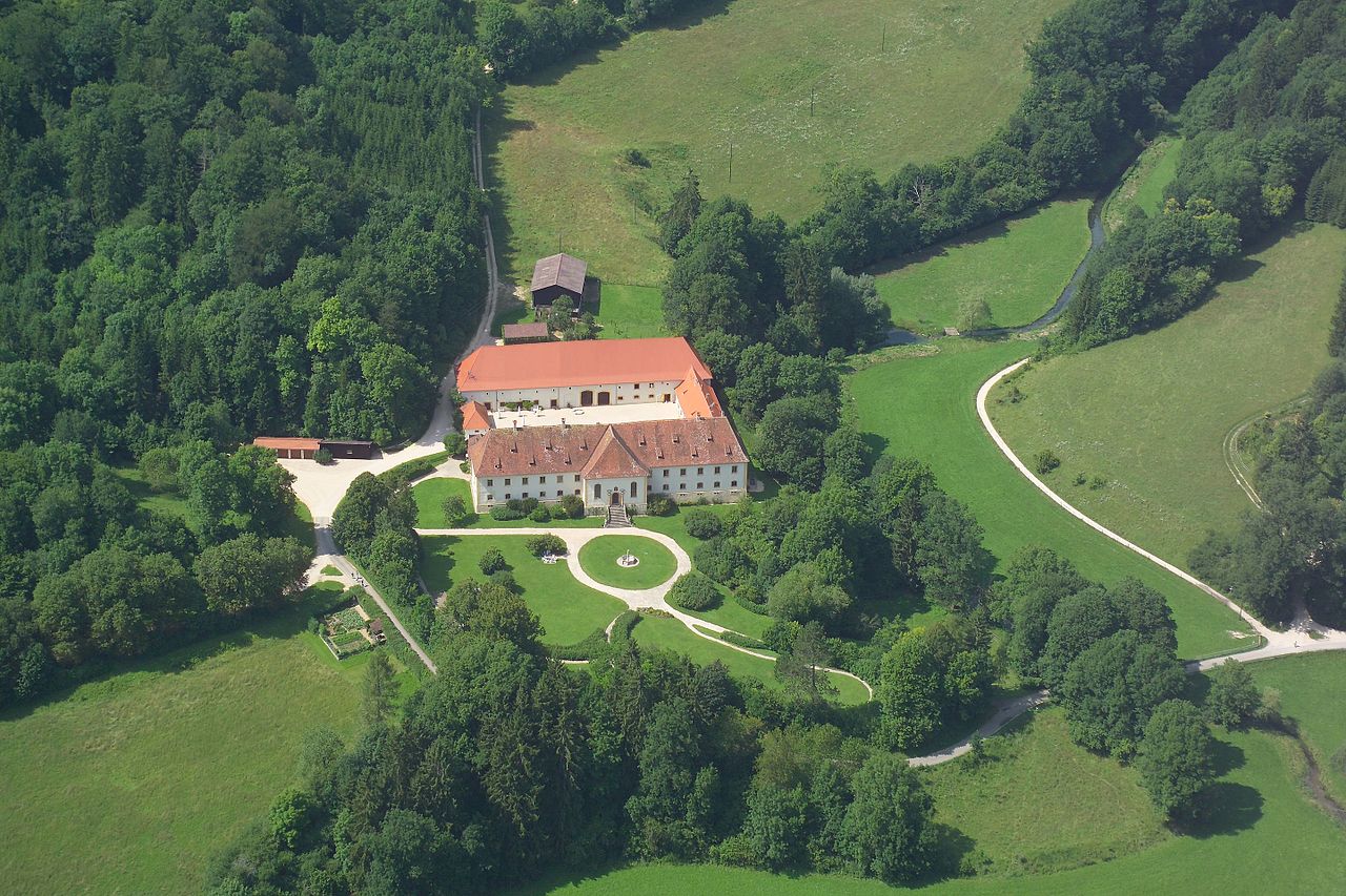Luftbild Schloss Ehrenfels